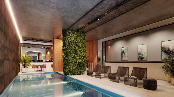 Apartamento com piscina em Chapecó - Edifício Milano